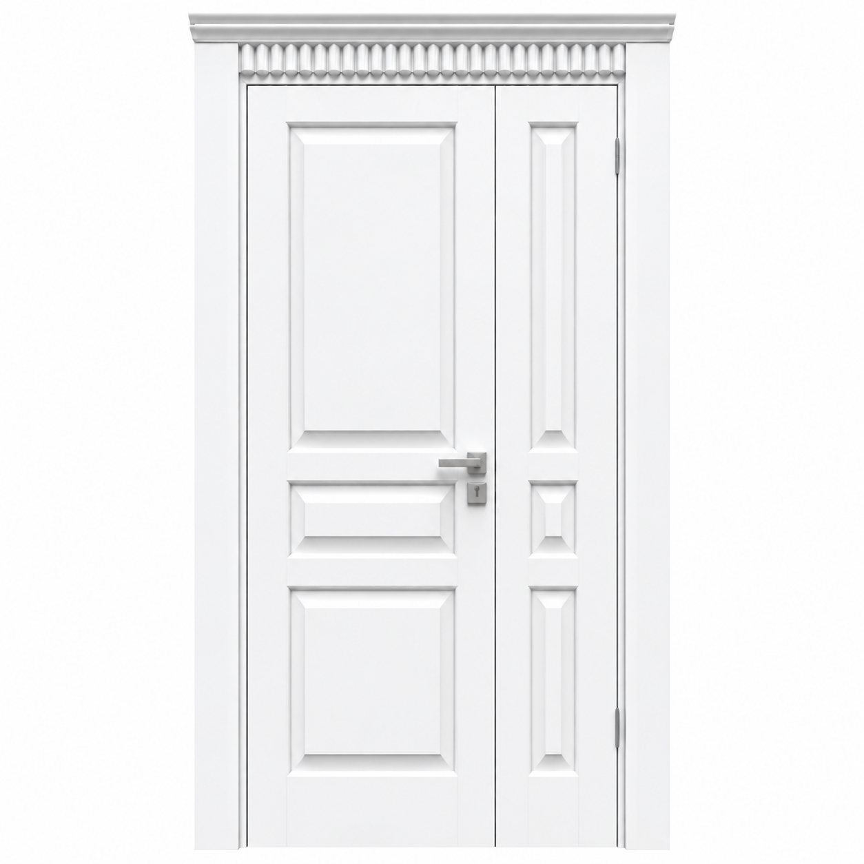 BY-5010A Porte intérieure Laqué Vitrée